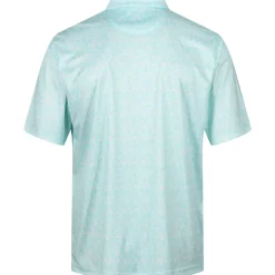 Greg Norman Men's Shark Camo Golf Polo Shirt