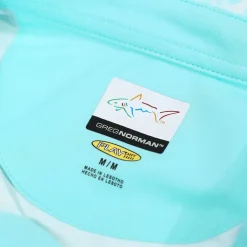 Greg Norman Men's Shark Camo Golf Polo Shirt