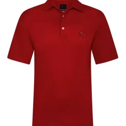 Greg Norman Men's Shark Logo Golf Polo Shirt