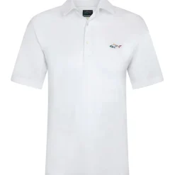 Greg Norman Men's Shark Logo Golf Polo Shirt