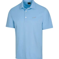 Greg Norman Men's Shark Logo Golf Polo Shirt