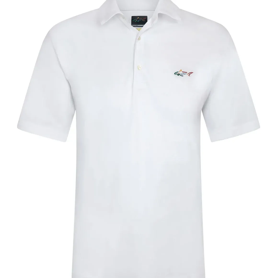 Greg Norman Men's Shark Logo Golf Polo Shirt