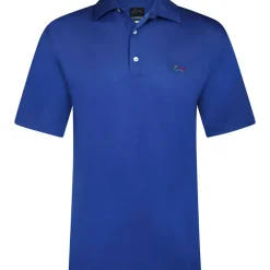 Greg Norman Men's Shark Logo Golf Polo Shirt