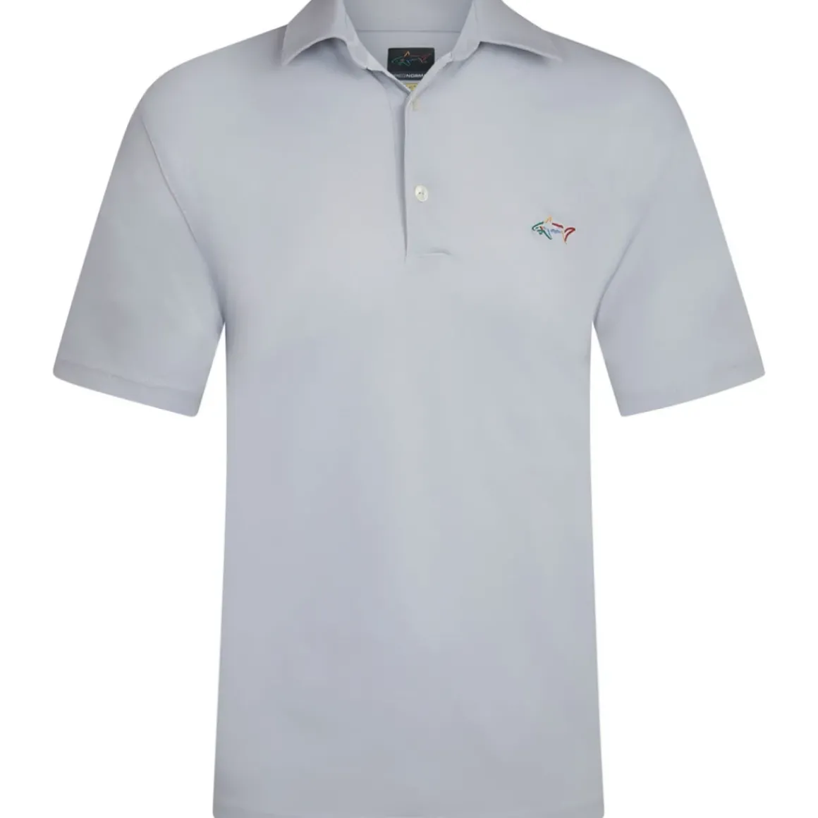 Greg Norman Men's Shark Logo Golf Polo Shirt