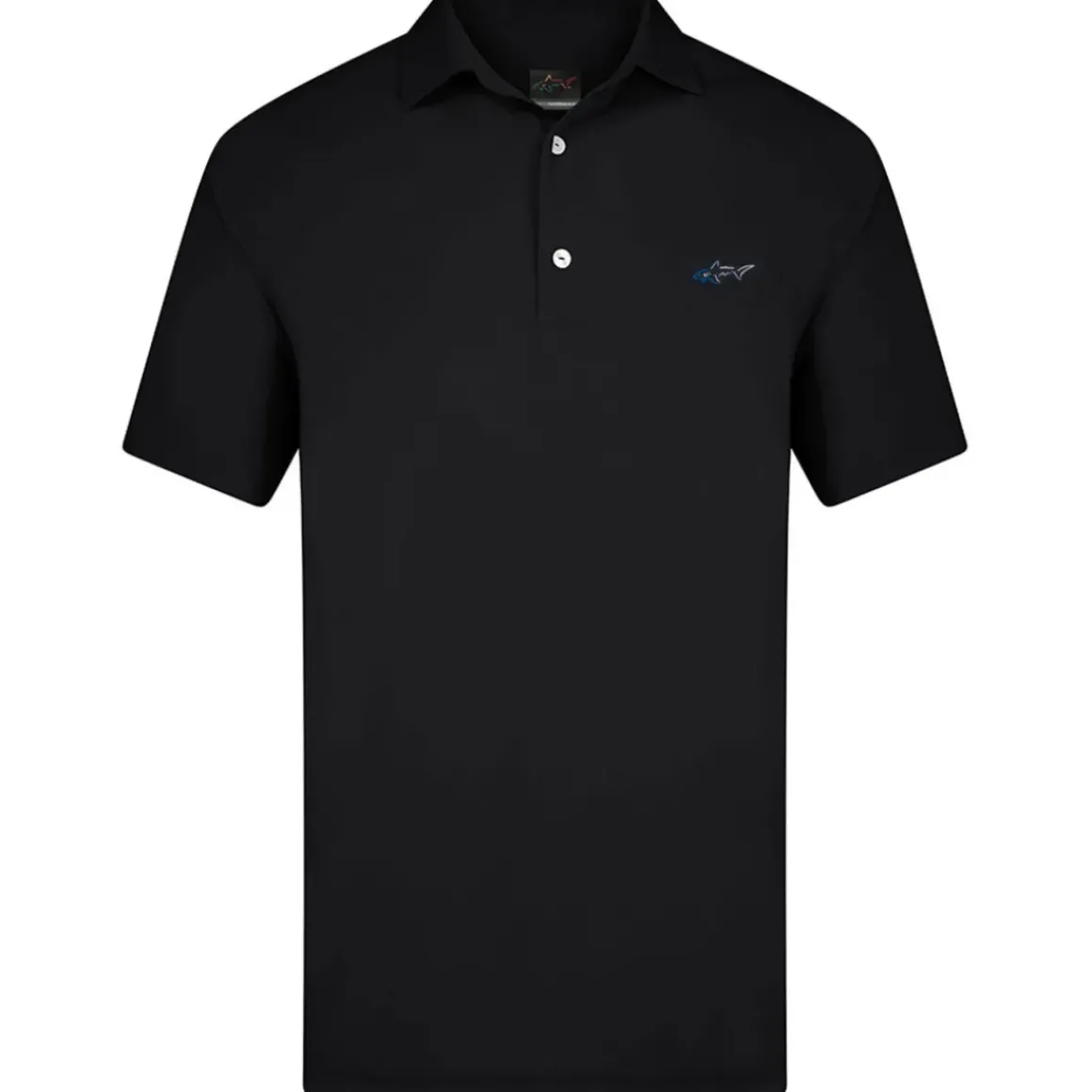 Greg Norman Men's Shark Logo Golf Polo Shirt