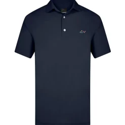 Greg Norman Men's Shark Logo Golf Polo Shirt