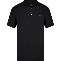 Greg Norman Men's Shark Logo Golf Polo Shirt