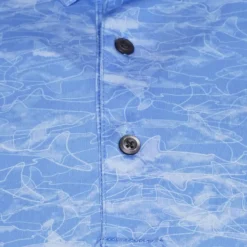 Greg Norman Men's Shark Shadow Camo Golf Polo Shirt