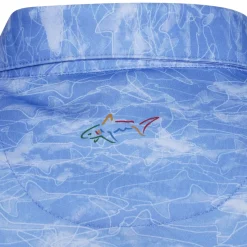 Greg Norman Men's Shark Shadow Camo Golf Polo Shirt