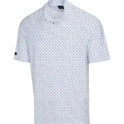 Greg Norman Men's Skywriting Golf Polo Shirt