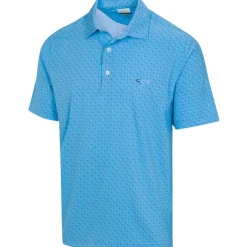 Greg Norman Men's X-Lite Foulard Stretch Golf Polo Shirt
