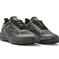Hugo Boss Men's Cedric Running-Style LMYX Spikeless Golf Trainers