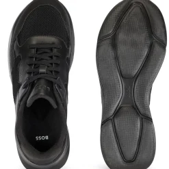 Hugo Boss Men's Dean Running Style Golf Trainers