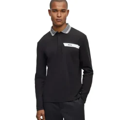 Hugo Boss Men's Plisy 1 Long Sleeve Golf Polo Shirt