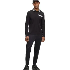 Hugo Boss Men's Plisy 1 Long Sleeve Golf Polo Shirt
