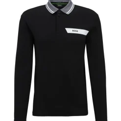 Hugo Boss Men's Plisy 1 Long Sleeve Golf Polo Shirt