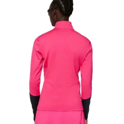 J.Lindeberg Ladies Aerial Blocked Quarter Zip Golf Mid Layer