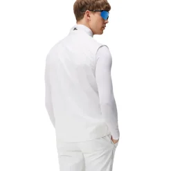 J.Lindeberg Men's Ash Light Packable Golf Vest