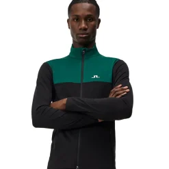 J.Lindeberg Men's Banks Full Zip Golf Midlayer