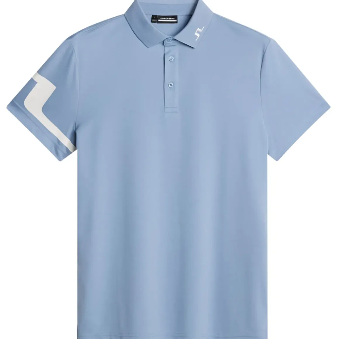 J.Lindeberg Men's Heath Arm Logo Golf Polo Shirt