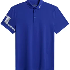 J.Lindeberg Men's Heath Strike Arm Golf Polo Shirt