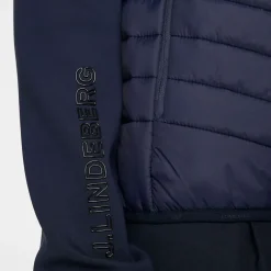 J.Lindeberg Men's Holden Quilted Hybrid Golf Jacket