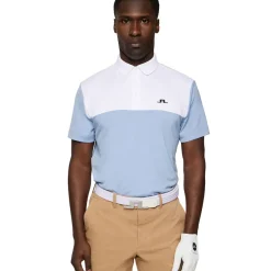 J.Lindeberg Men's Keenan Colorblock Golf Polo Shirt