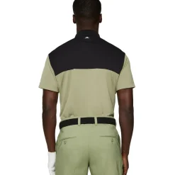 J.Lindeberg Men's Keenan Colorblock Golf Polo Shirt