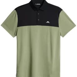 J.Lindeberg Men's Keenan Colorblock Golf Polo Shirt