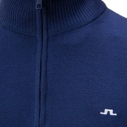 J.Lindeberg Men's Kian Tour Merino Half Zip Golf Midlayer