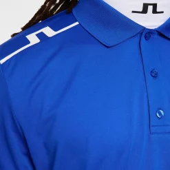 J.Lindeberg Men's Lionel Shoulder Golf Polo Shirt