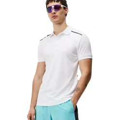 J.Lindeberg Men's Lionel Shoulder Golf Polo Shirt
