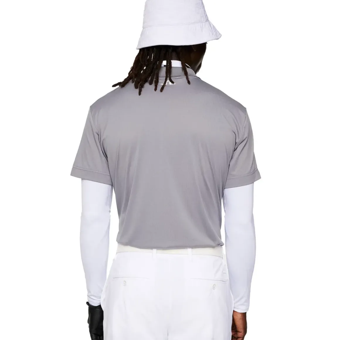 J.Lindeberg Men's Lionel Shoulder Golf Polo Shirt