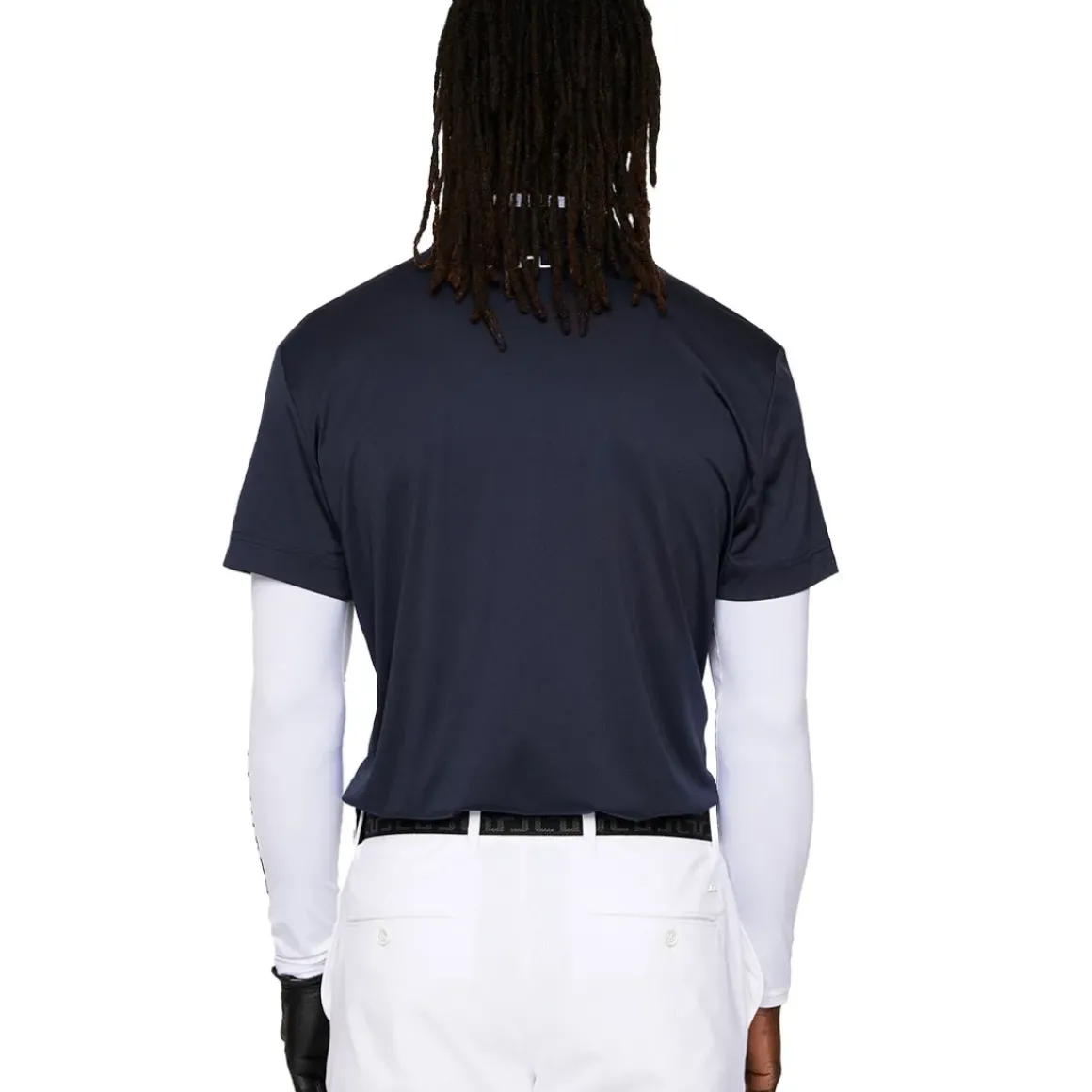 J.Lindeberg Men's Lionel Shoulder Golf Polo Shirt