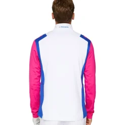 J.Lindeberg Men's Lukas Quarter Zip Golf Mid Layer