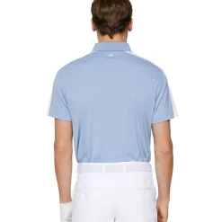 J.Lindeberg Men's Sebastian Chest Stripe Golf Polo Shirt