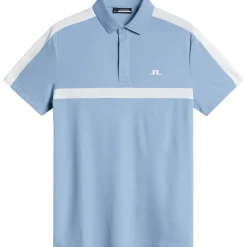 J.Lindeberg Men's Sebastian Chest Stripe Golf Polo Shirt