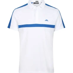 J.Lindeberg Men's Sebastian Chest Stripe Golf Polo Shirt