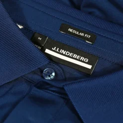 J.Lindeberg Men's Sebastian Chest Stripe Golf Polo Shirt