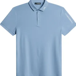 J.Lindeberg Men's Tour Tech Arm Logo Golf Polo Shirt