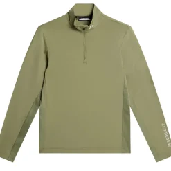 J.Lindeberg Men's Tour Tech Quarter Zip Golf Mid Layer