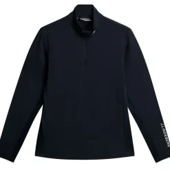 J.Lindeberg Men's Tour Tech Quarter Zip Golf Mid Layer