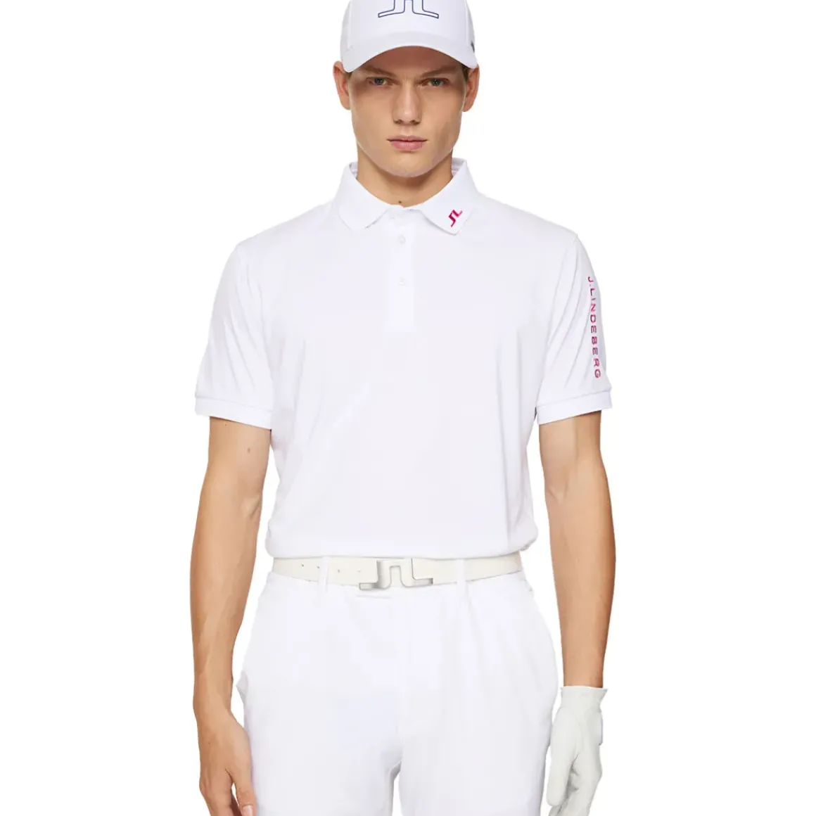 J.Lindeberg Men's Tour Tech Golf Polo Shirt