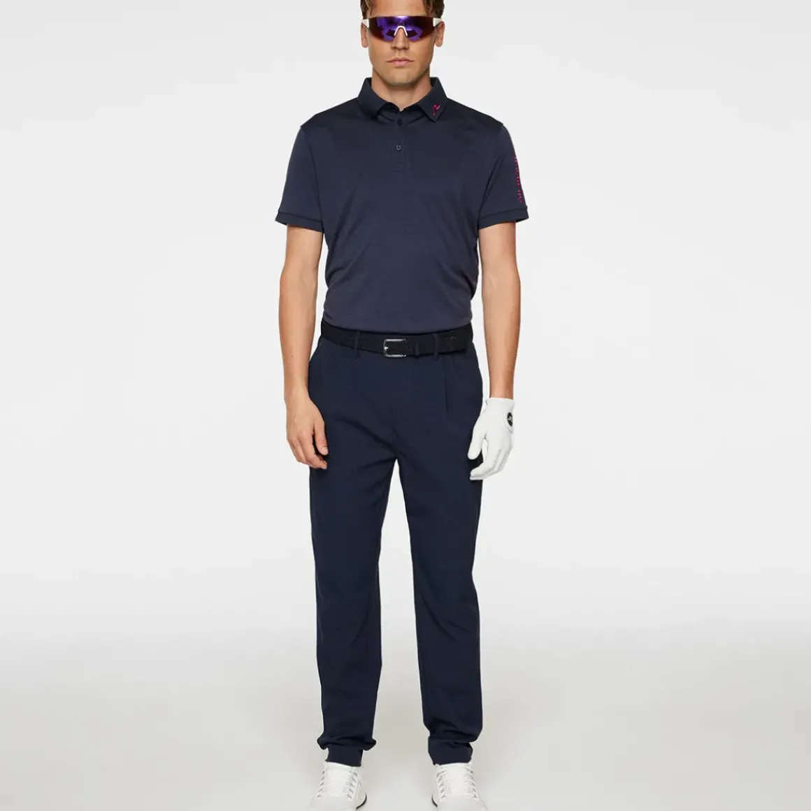 J.Lindeberg Men's Tour Tech Golf Polo Shirt