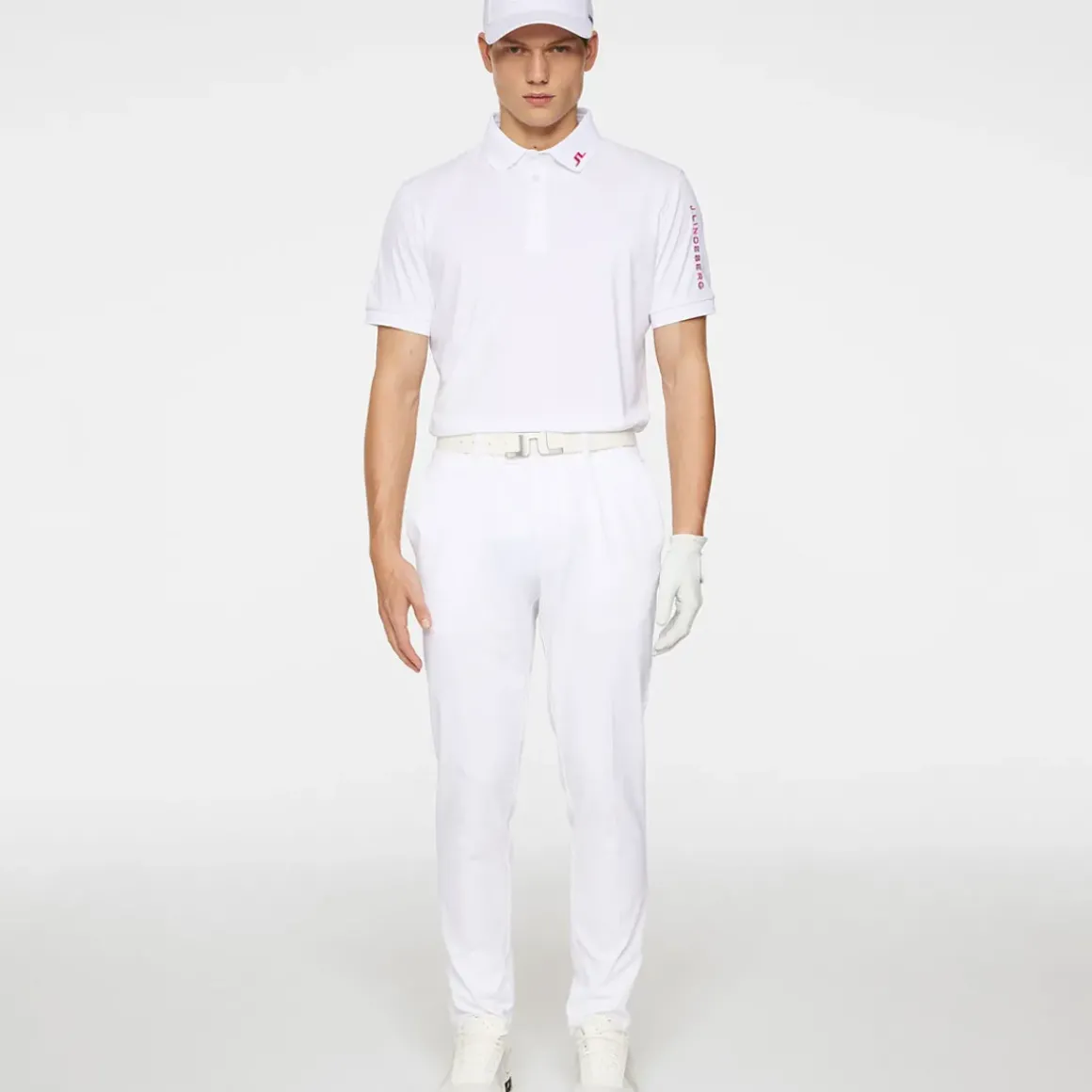 J.Lindeberg Men's Tour Tech Golf Polo Shirt