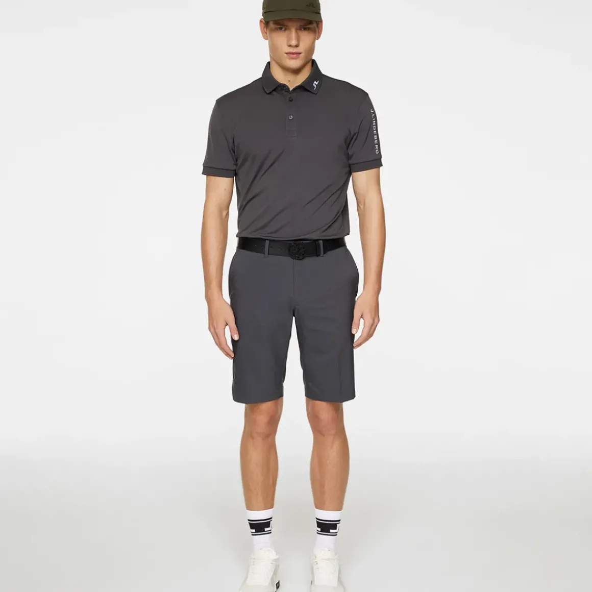 J.Lindeberg Men's Tour Tech Golf Polo Shirt