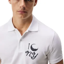 J.Lindeberg Men's Troy Tour Collection Golf Polo Shirt