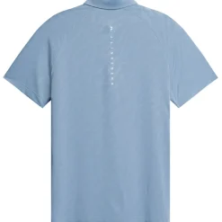J.Lindeberg Men's Wilhelm Mesh Jacquard Golf Polo Shirt