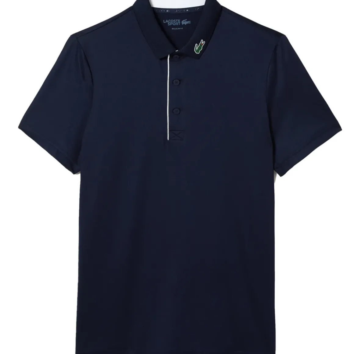 Lacoste Men's SPORT Jersey Croc Collar Golf Polo Shirt