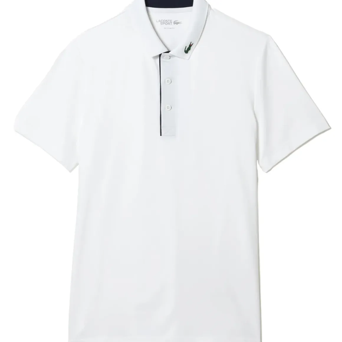 Lacoste Men's SPORT Jersey Croc Collar Golf Polo Shirt